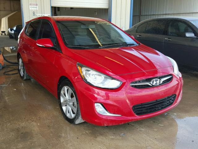 KMHCU5AE5DU119181 - 2013 HYUNDAI ACCENT GLS RED photo 1