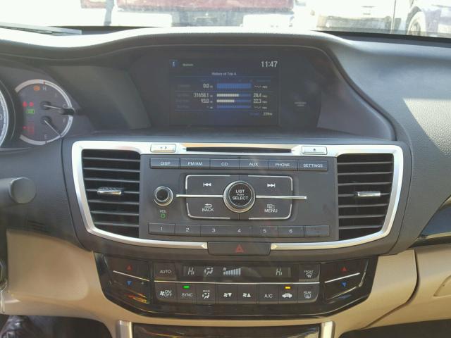 1HGCR2F30GA156500 - 2016 HONDA ACCORD LX GOLD photo 9