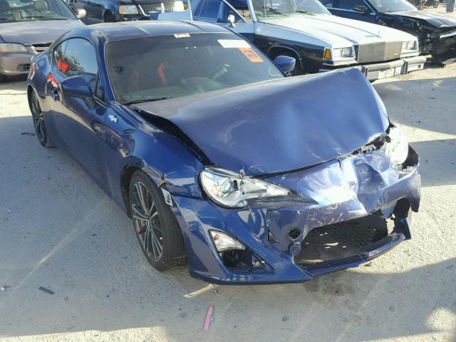 JF1ZNAA12E9701377 - 2014 TOYOTA SCION FR-S BLUE photo 1