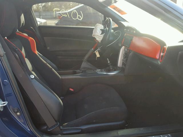 JF1ZNAA12E9701377 - 2014 TOYOTA SCION FR-S ლურჯი ფოტო 5