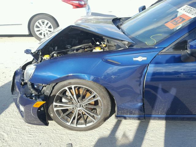 JF1ZNAA12E9701377 - 2014 TOYOTA SCION FR-S ლურჯი ფოტო 9