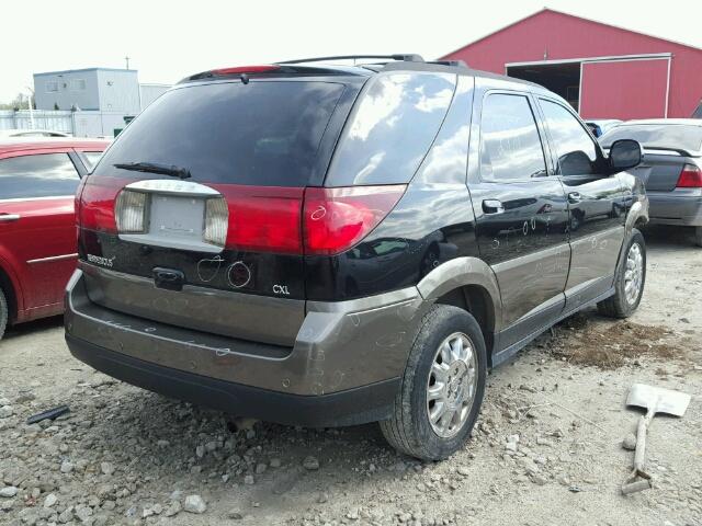 3G5DA03E85S541861 - 2005 BUICK RENDEZVOUS BLACK photo 4