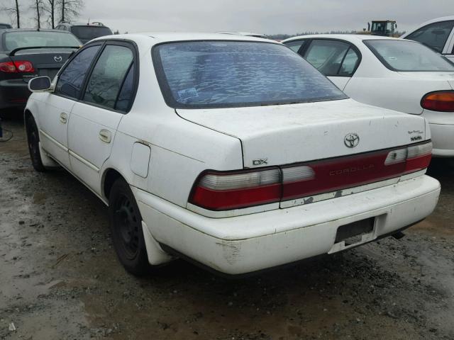 1NXBB02E6TZ463720 - 1996 TOYOTA COROLLA DX WHITE photo 3