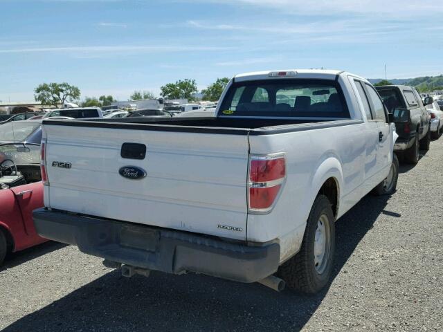 1FTFX1CF6EKD68707 - 2014 FORD F150 SUPER WHITE photo 4