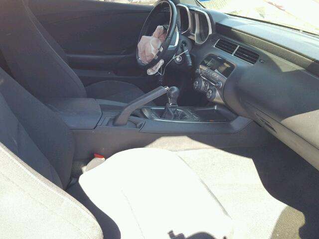 2G1FS1EW2A9137593 - 2010 CHEVROLET CAMARO SS Negro foto 5