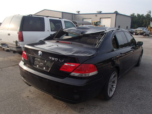 WBAHN83596DT31832 - 2006 BMW 750LI BLACK photo 4