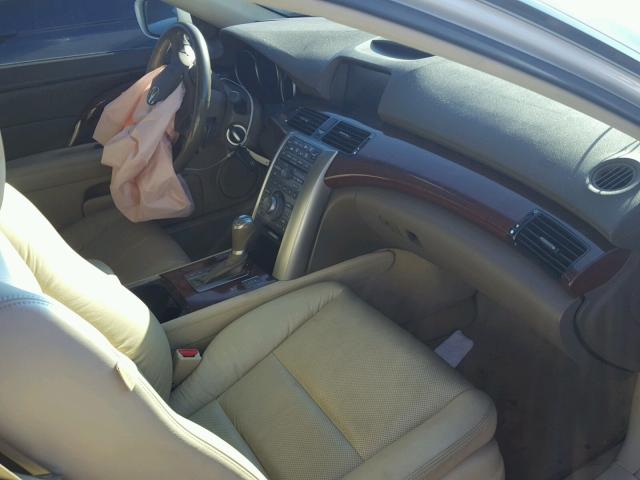 JH4KB26529C000710 - 2009 ACURA RL თეთრი ფოტო 5