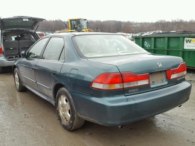 1HGCG16542A041067 - 2002 HONDA ACCORD EX GREEN photo 3