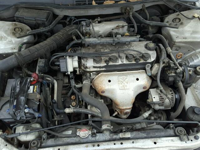 1HGCF86601A071234 - 2001 HONDA ACCORD VAL GRAY photo 7