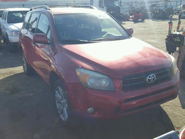 JTMZD32VX66012085 - 2006 TOYOTA RAV4 SPORT RED photo 1