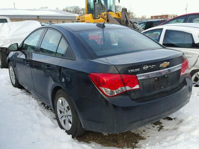 1G1PC5SH9G7161558 - 2016 CHEVROLET CRUZE LIMI BLACK photo 3