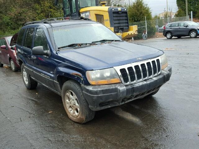 1J4G248S7YC165201 - 2000 JEEP GRAND CHER BLUE photo 1