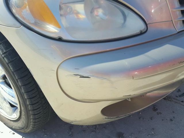 3C8FY68B73T508984 - 2003 CHRYSLER PT CRUISER GOLD photo 9