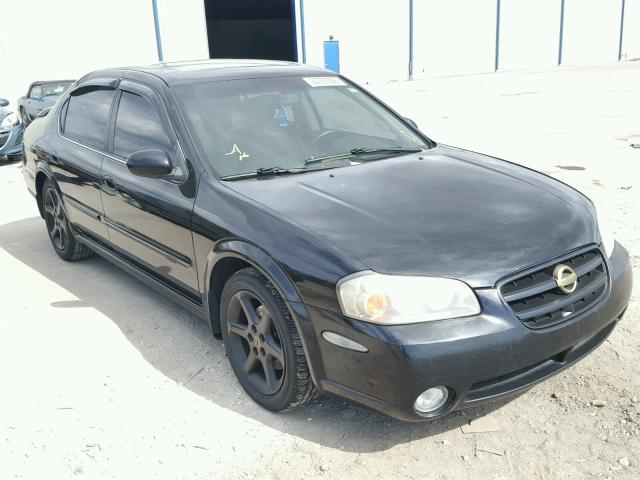 JN1DA31D82T434740 - 2002 NISSAN MAXIMA GLE BLACK photo 1