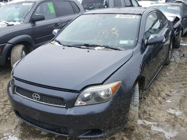 JTKDE167770202463 - 2007 TOYOTA SCION TC GRAY photo 2