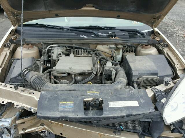 1G1ZU54874F103811 - 2004 CHEVROLET MALIBU LT GOLD photo 7