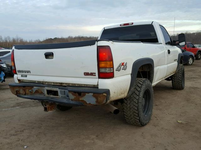 1GTHK24U52E166834 - 2002 GMC SIERRA K25 WHITE photo 4