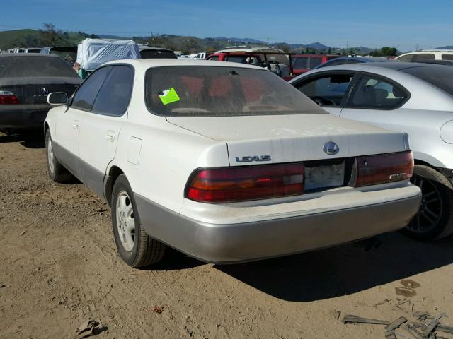 JT8VK13T6N0092085 - 1992 LEXUS ES 300 WHITE photo 3