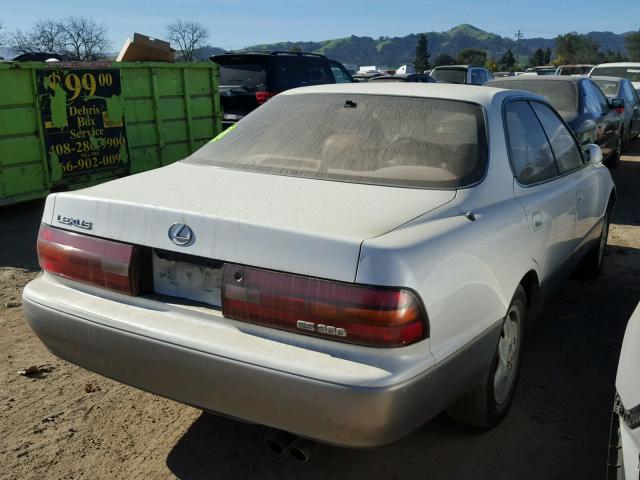 JT8VK13T6N0092085 - 1992 LEXUS ES 300 WHITE photo 4