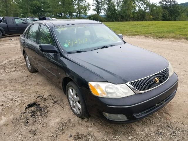 4T1BF28B01U166968 - 2001 TOYOTA AVALON XL BLACK photo 1