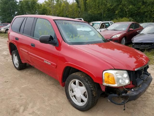 1GKDT135022130402 - 2004 GMC ENVOY RED photo 1