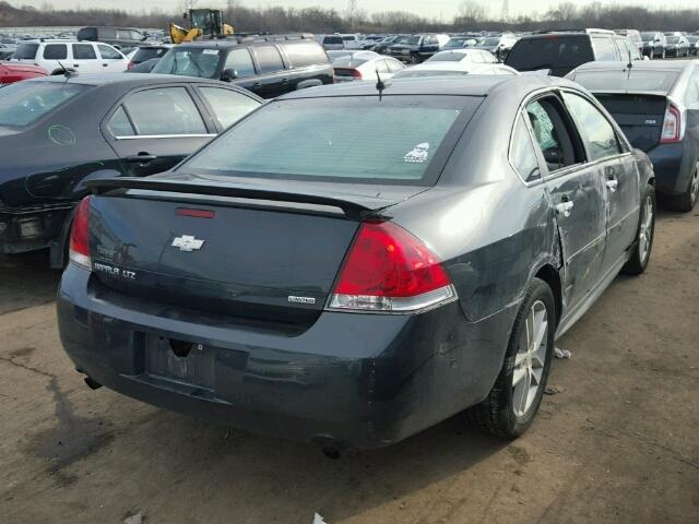 2G1WC5E30E1149630 - 2014 CHEVROLET IMPALA LIM GRAY photo 4