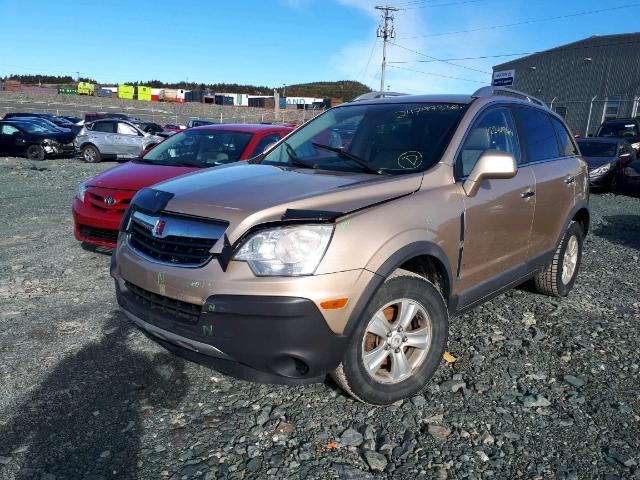 3GSCL33P18S589700 - 2008 SATURN VUE XE GOLD photo 2