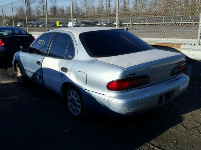 1Y1SK5384RZ051233 - 1994 GEO PRIZM LSI BLUE photo 3