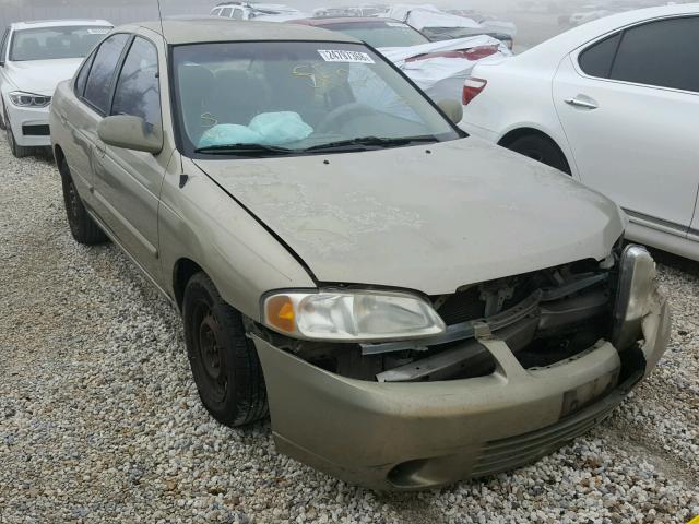 3N1CB51D7YL313330 - 2000 NISSAN SENTRA BAS GOLD photo 1