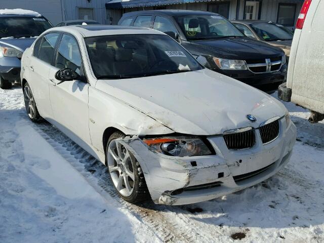 WBAVD33516KV64429 - 2006 BMW 330 XI WHITE photo 1