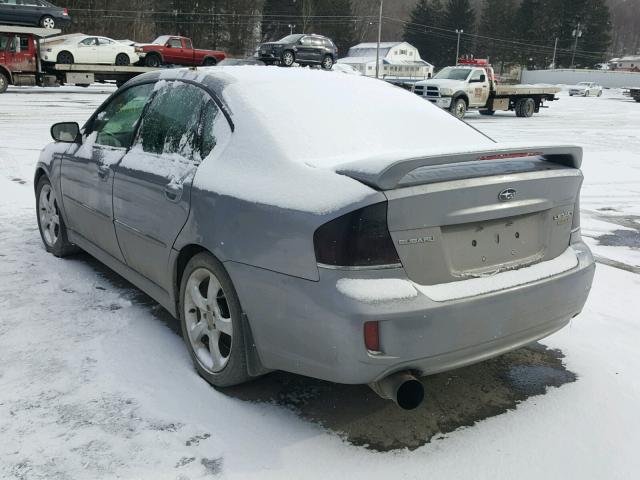 4S3BL626197215069 - 2009 SUBARU LEGACY 2.5 SILVER photo 3