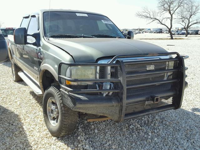 1FTNW21P44EA79418 - 2004 FORD F250 SUPER GREEN photo 1