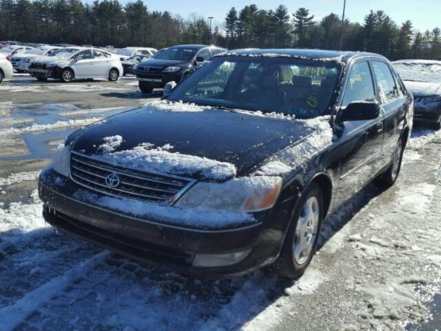 4T1BF28B43U326028 - 2003 TOYOTA AVALON XL BLACK photo 2