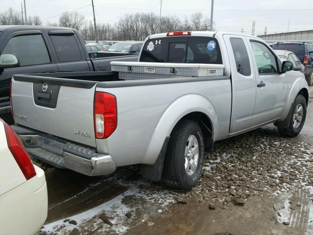 1N6AD0CW9DN715017 - 2013 NISSAN FRONTIER S SILVER photo 4