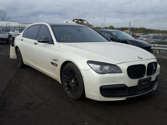 WBAYF8C5XDD141418 - 2013 BMW 750LI XDRI WHITE photo 1
