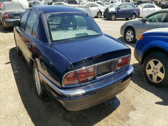 1G4CW54K444112668 - 2004 BUICK PARK AVENU BLUE photo 3