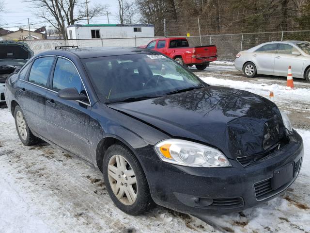 2G1WC58R479153958 - 2007 CHEVROLET IMPALA LT BLACK photo 1