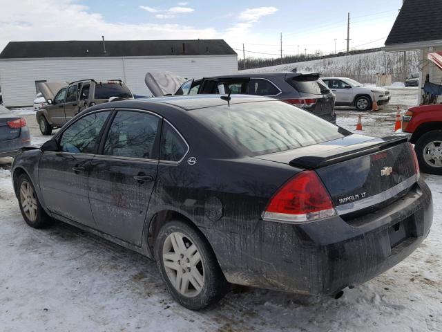 2G1WC58R479153958 - 2007 CHEVROLET IMPALA LT BLACK photo 3