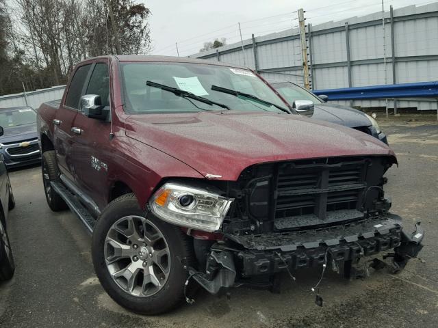 1C6RR7PT2HS838981 - 2017 RAM 1500 LONGH MAROON photo 1