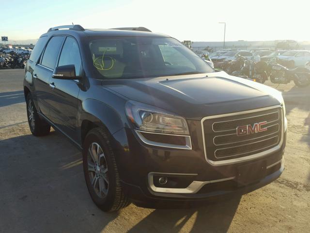 1GKKVRKD1FJ358942 - 2015 GMC ACADIA SLT GRAY photo 1