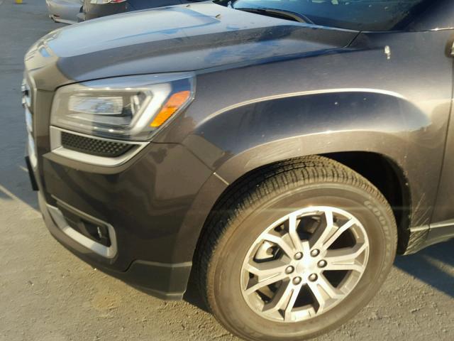 1GKKVRKD1FJ358942 - 2015 GMC ACADIA SLT Boz foto 9