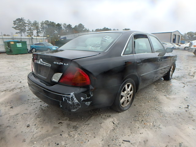 4T1BF28B82U255978 - 2002 TOYOTA AVALON XL BLACK photo 4