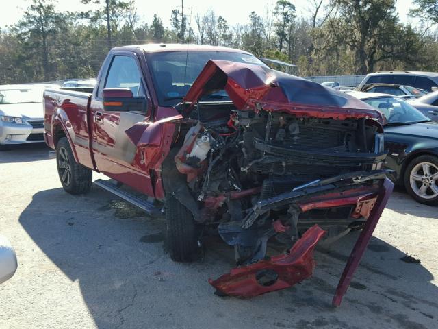 1FTMF1ET1EFB14148 - 2014 FORD F150 RED photo 1