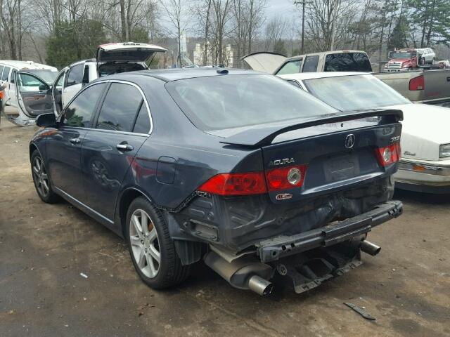 JH4CL968X5C005815 - 2005 ACURA TSX BLUE photo 3