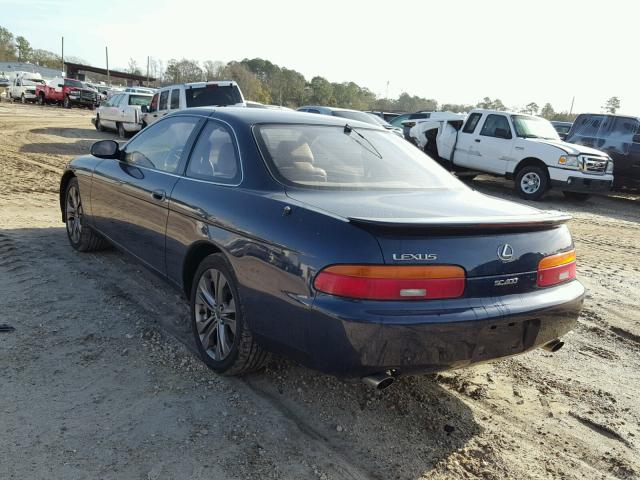 JT8UZ30C9N0009532 - 1992 LEXUS SC 400 BLUE photo 3