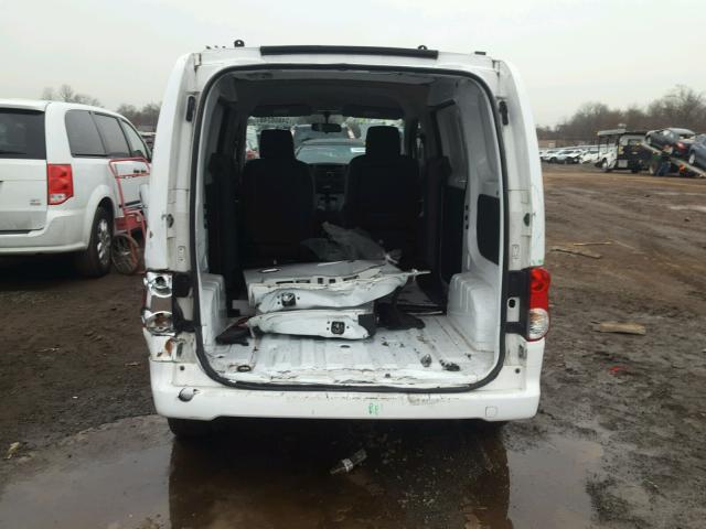 3N6CM0KN9DK693785 - 2013 NISSAN NV200 2.5S WHITE photo 9