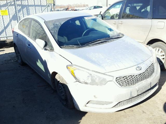 KNAFX4A63G5476706 - 2016 KIA FORTE LX GRAY photo 1