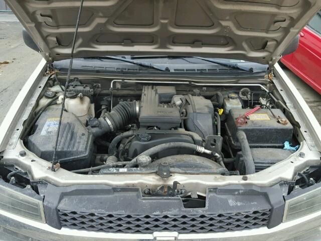 1GCDS196848128728 - 2004 CHEVROLET COLORADO GRAY photo 7