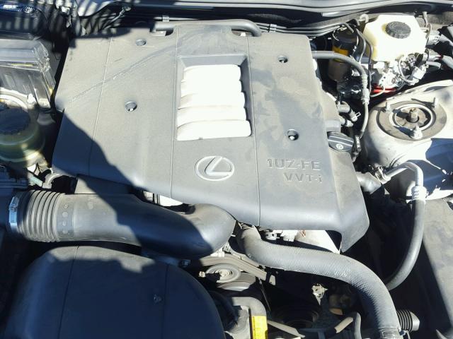 JT8BH68X1W0002885 - 1998 LEXUS GS 400 SILVER photo 7