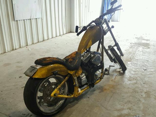 5J11NBJ143W001095 - 2003 BIG DOG CHOPPER YELLOW photo 4